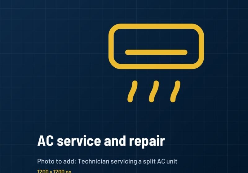 AC service and repair in Dubai