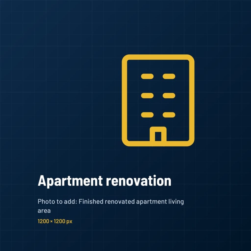 Apartment renovation in Dubai