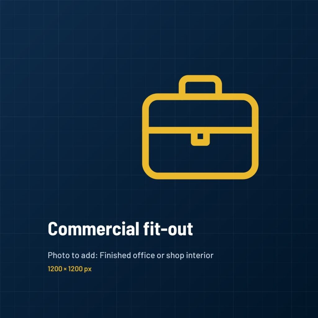 Commercial fit-out in Dubai